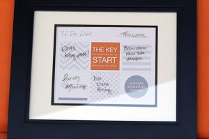 DIY To-Do List Frame - yourmarketingbff.com