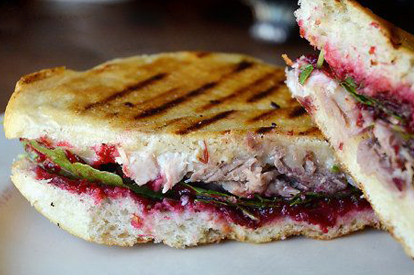 turkey and cranberry sandwiches