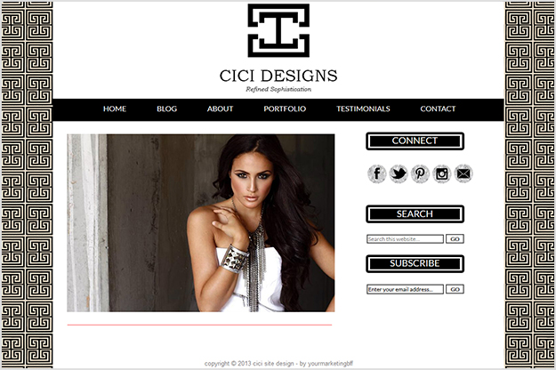 CICI Semi-Custom Site Design :: New to the Shop