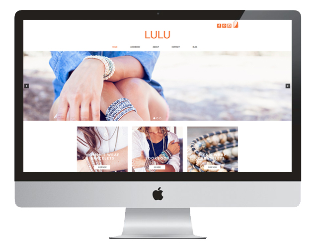 Lulu Site Design by Your Marketing BFF