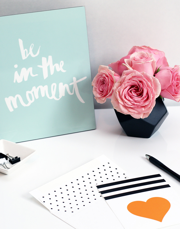 Tiny Prints ‘BE IN THE MOMENT’…