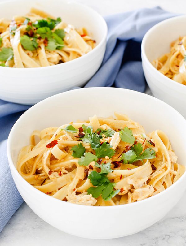 Cajun Chicken Fettuccine Crock Pot Recipe