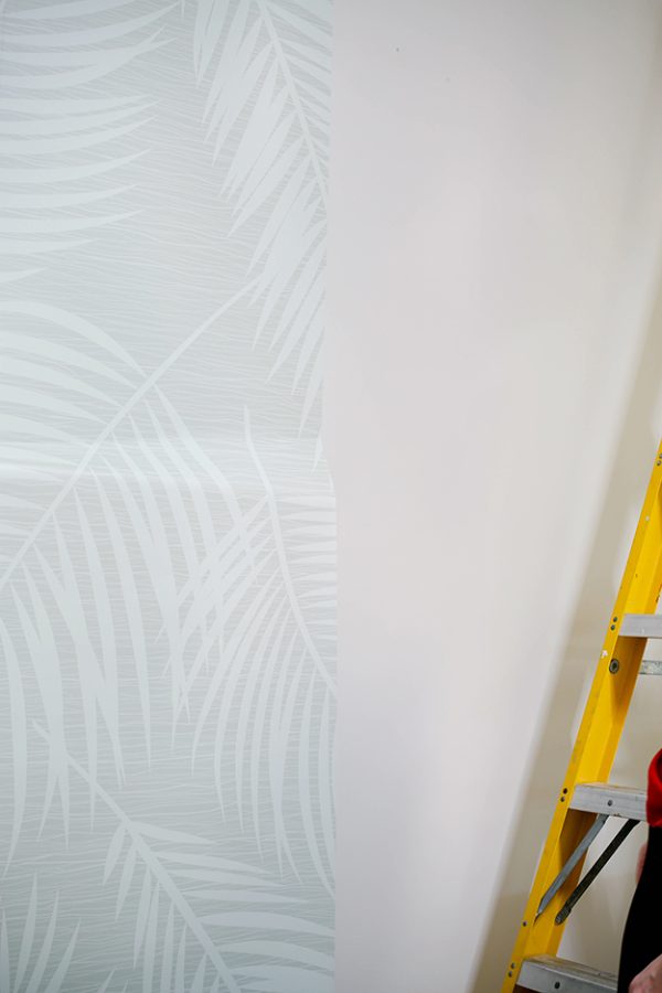 How to apply removable, peelandstick wallpaper